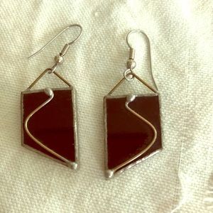Handmade Asymmetrical Earrings.